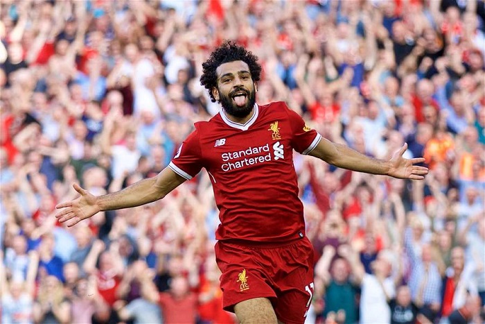 Mohamed Salah Menjadi Top Skor Sementara Liverpool di Liga Champion 2017/2018