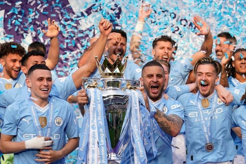 Juara Beruntun Empaat Kali Liga Inggris Manchester City