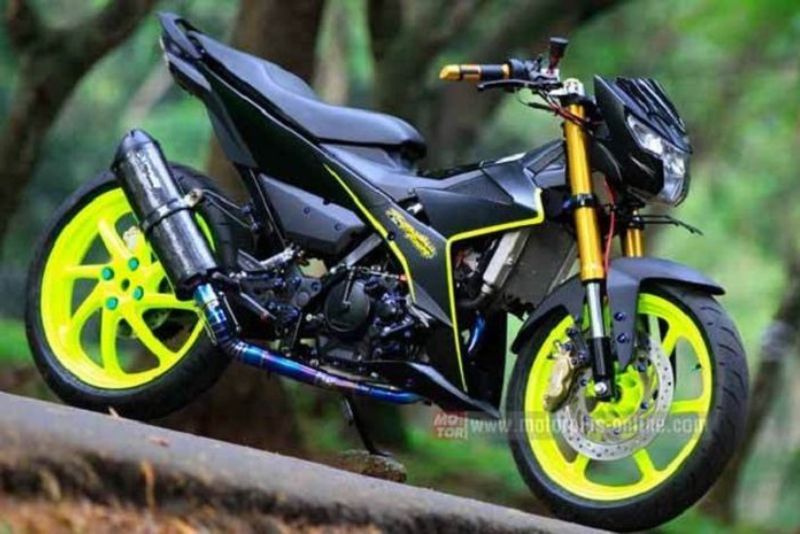 Modifikasi Satria F 150 Keren dan Modern