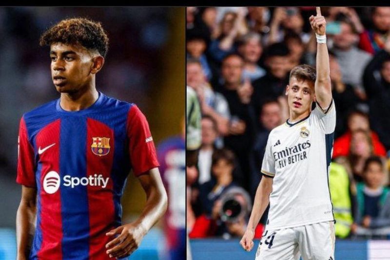 Barcelona, Lamine Yamal dan gelandang serang muda Real Madrid Arda Guler
