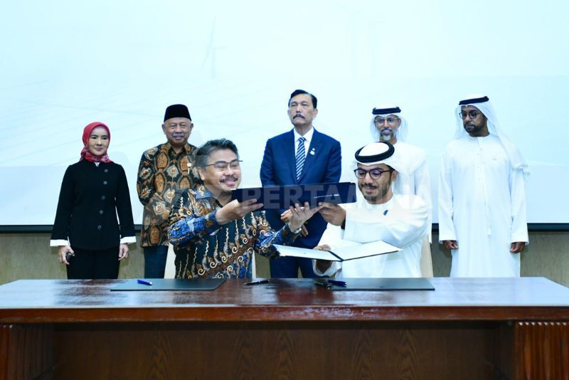 Pertamina NRE-Masdar Teken Kerja Sama Energi Terbarukan di Indonesia dan Internasional