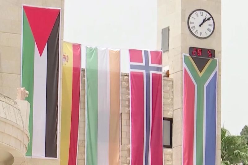 Bendera Spanyol, Irlandia, dan Norwegia Berkibar di Palestina: Simbol Solidaritas Internasional