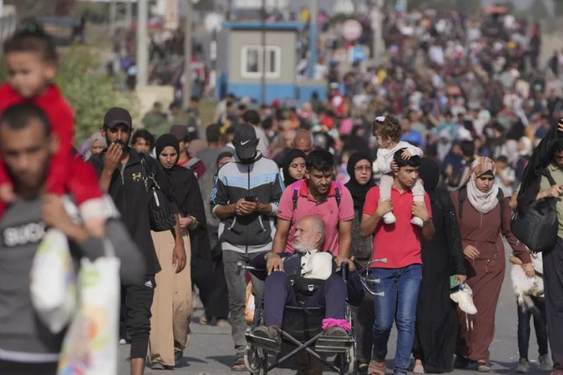 45 Orang Tewas, Ribuan Warga Palestina Terpaksa Tinggalkan Rafah Usai Serangan Israel