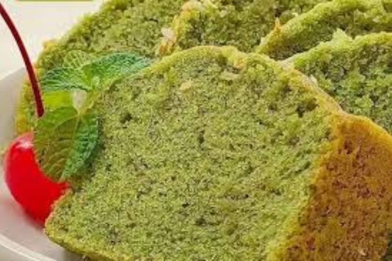 Bolu Pisang Pandan: