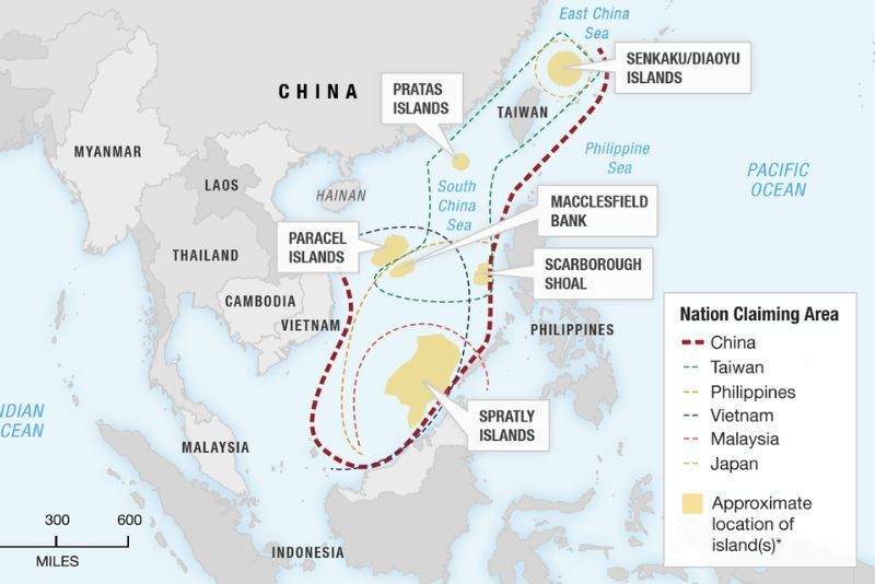 China Tolak Upaya Filipina Perluas Landas Kontinen Laut China Selatan