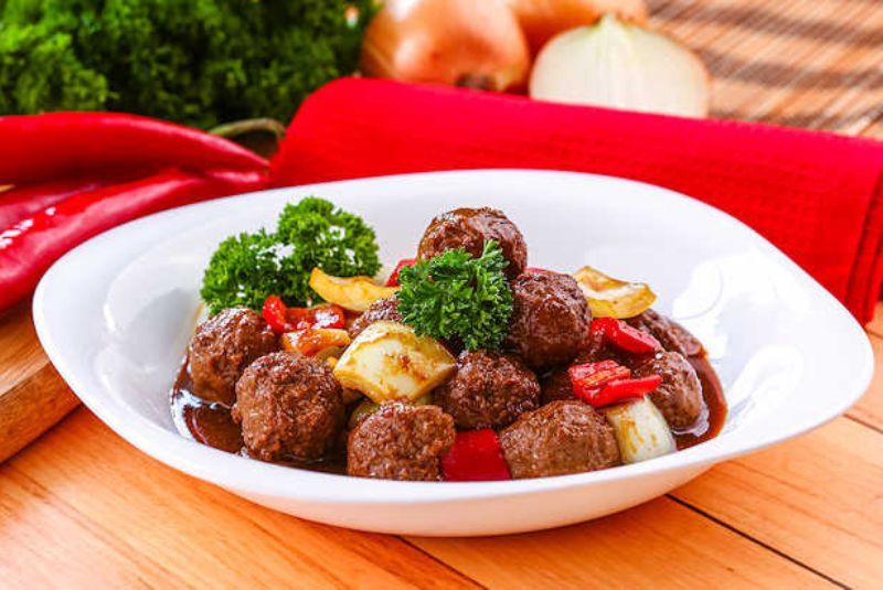 Resep Bola Daging Masak Kecap Enak