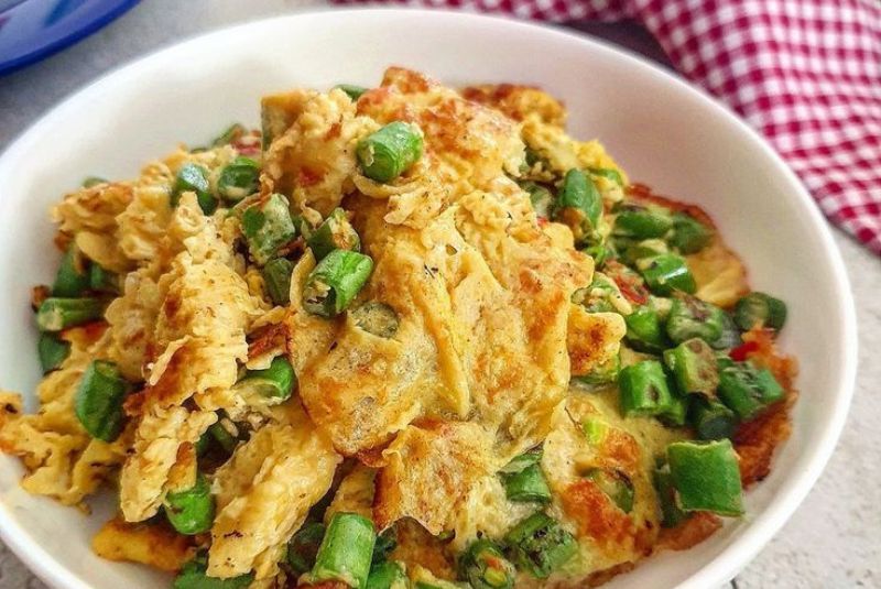 Resep Telur Dadar Buncis Enak dan Gurih