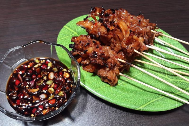 Resep Sate Jamur Tiram Enak