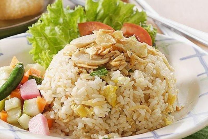 Resep Nasi Goreng Putih Enak dan Gurih