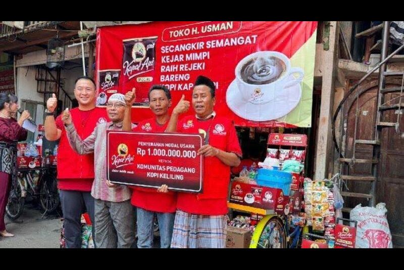 Kapal Api Group Dukung KOPLING, Beri Bantuan Modal Kerja Hingga Rp1 Miliar