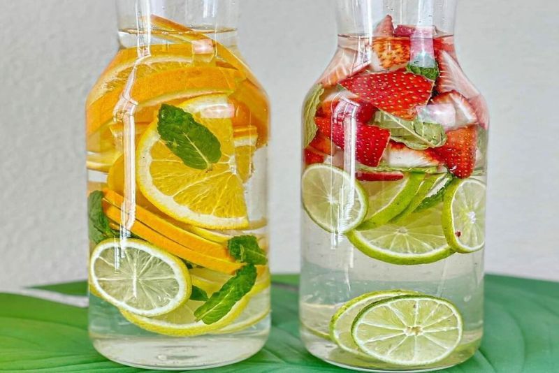 Membuat Infus Water Segar dan Sehat