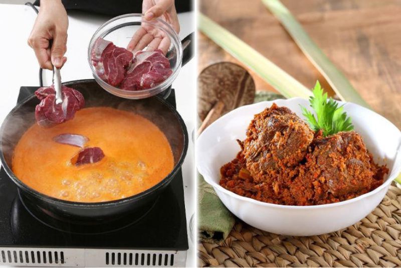 Tips Memasak Daging Rendang