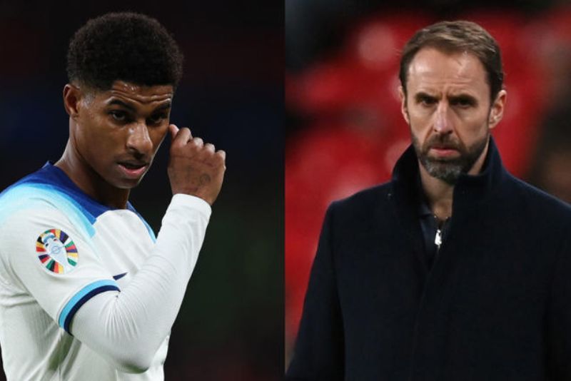 Marcus Rashford Gareth Southgate