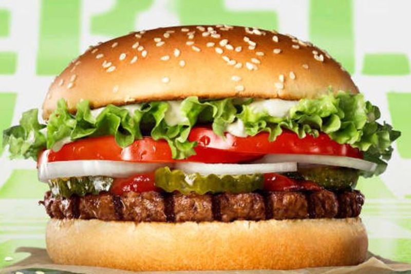 Burger Tempe Alternatif Sehat Vegetarian