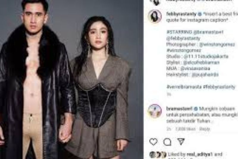 Kisah Cinta Verrell Bramasta dan Febby Rastanty yang Romantis