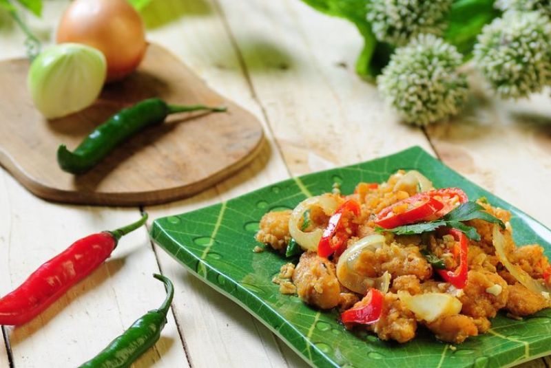 Resep Udang Goreng Telur Asin Enak dan Gurih