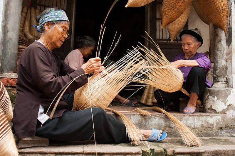 Kreativitas Kerajinan Tangan dari Bambu di Vietnam