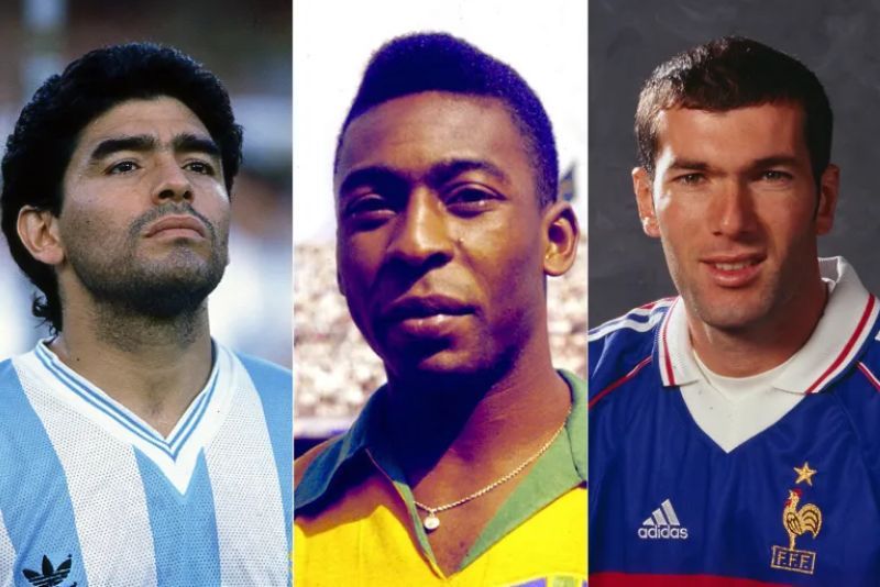 Profil Pemain Legendaris: Pele, Maradona, dan Zidane