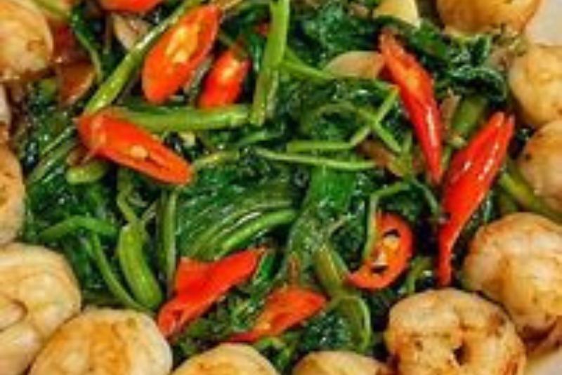 Udang Cah Kangkung