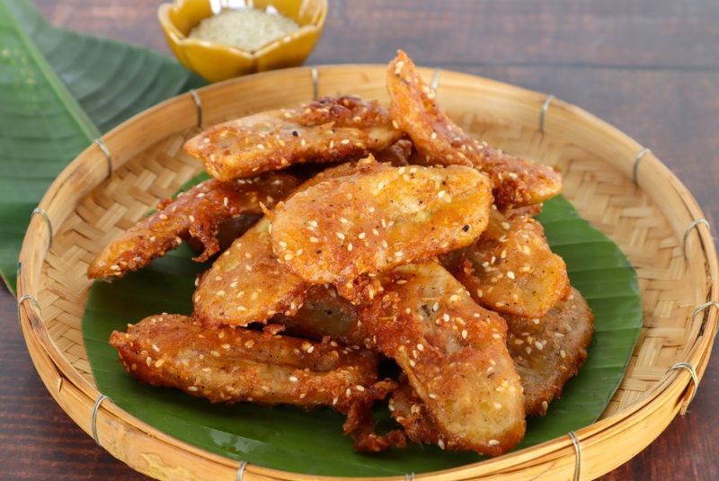 Resep Pisang Goreng Gula Merah Wijen Enak