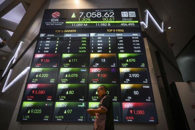 IHSG Ditutup Anjlok 0,11%, Saham KPIG, GEMS dan MSKY Catat Penurunan Tertinggi