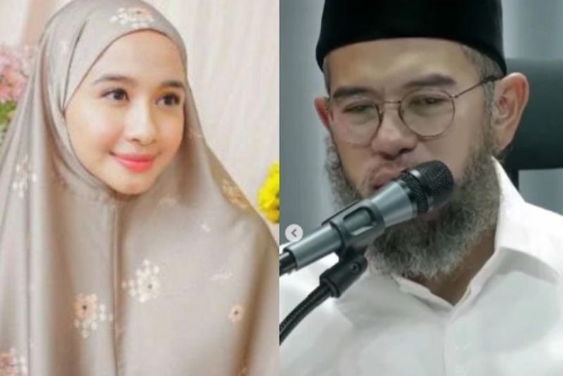 Laudya Cynthia Bella dan ustaz Nurul Dzikri