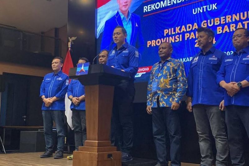 Ketua Umum Partai Demokrat Agus Harimurti Yudhoyono