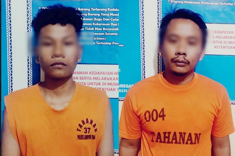 Ayah dan paman pelaku pemerkosaan anak di Lampung