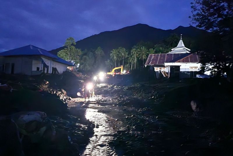 Banjir bandang di Rua, Pulau Ternate, Maluku Utara