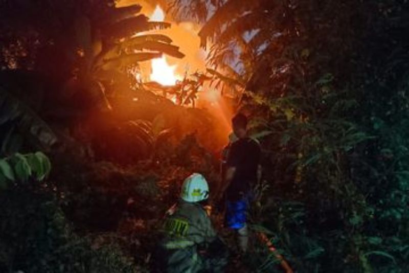 Rumah di Kampung Bahari Jakut Terbakar, Gegara Warga Tawuran