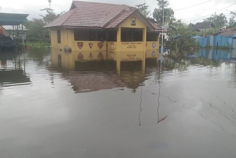 Banjir menggenangi Yahukimo