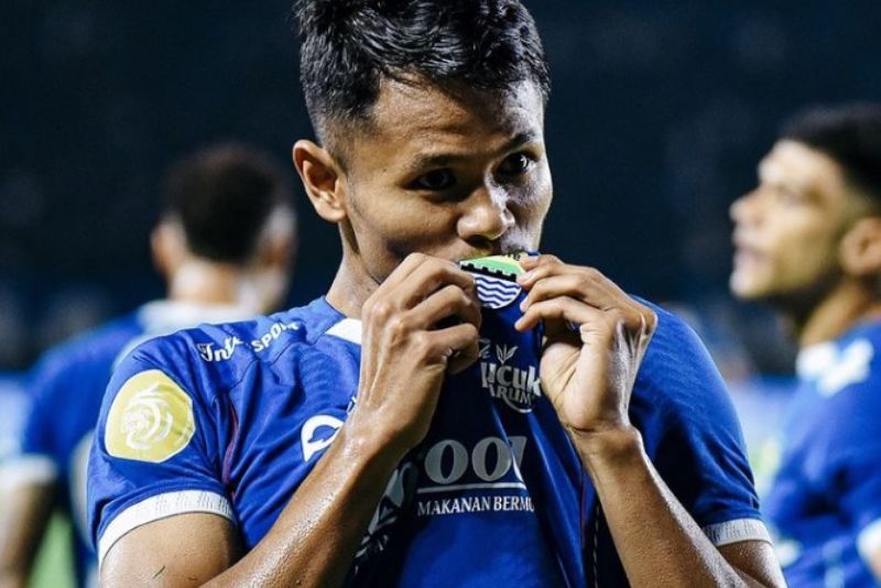 Permainan Persib Bandung jadi sorotan saat mencetak gol