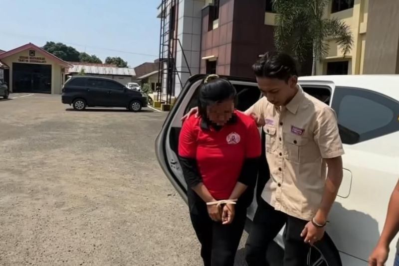 Janda Muda di Serang Jual Sabu Rp300 Ribu Per Paket