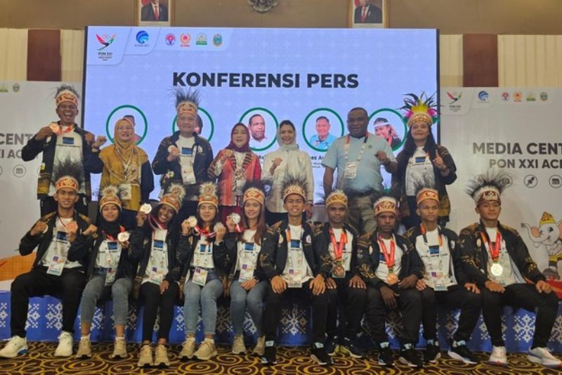 Provinsi Baru Papua Tengah Gebrak PON XXI di Cabor Muaythai