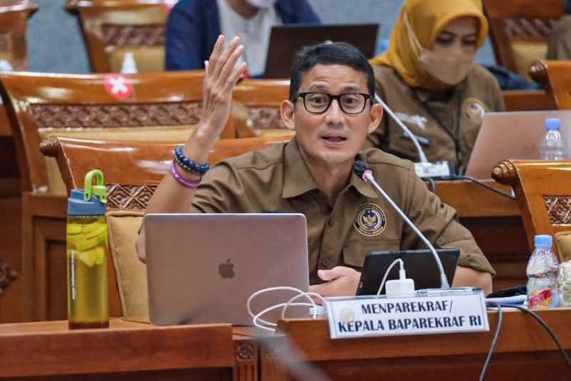 Sandiaga Uno, Terimakasih Atas Dukungan Komisi X DPR RI Untuk Sektor Parekraf