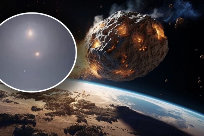 Detik-Detik Asteroid Hampir Menghantam Bumi, Meledak di Langit Filipina