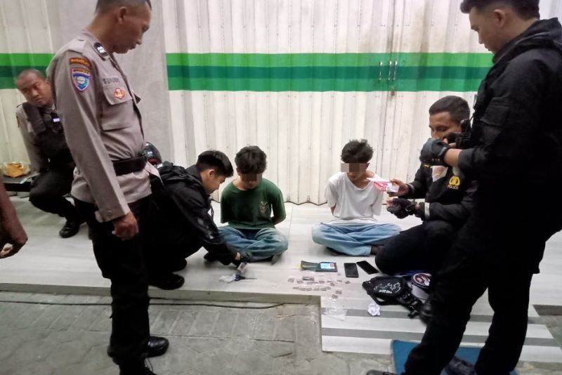 Dua remaja di Bandarlampung ditangkap polisi