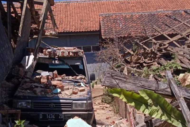 3.283 Rumah di Kabupaten Bandung Terdampak Gempa