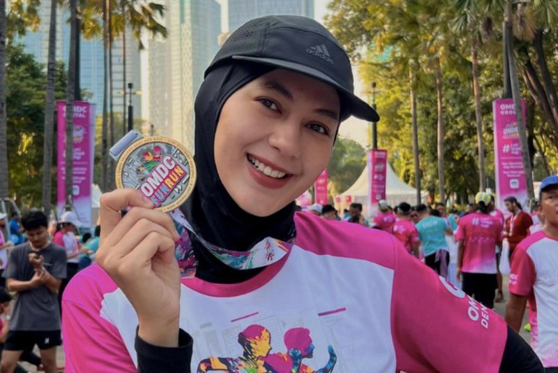 Paula Verhoeven, Robby Purba hingga Jirayut Meriahkan Fun Run