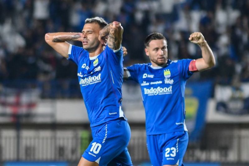 Tyronne del Pino Ungkap Arti Selebrasinya di Laga Persib Bandung vs PSIS Semarang