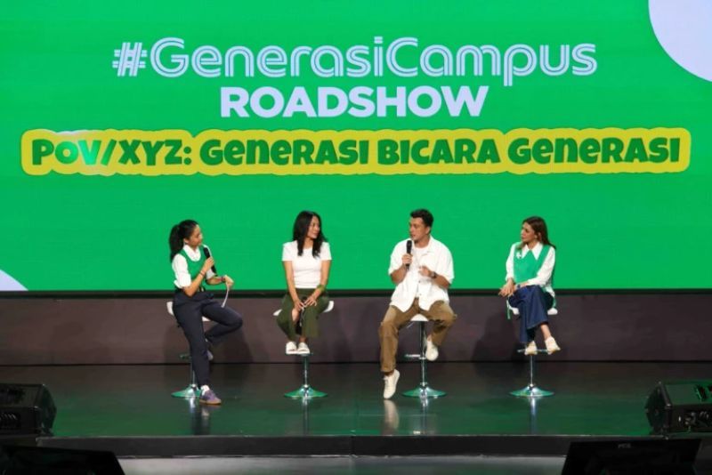 Grab X Narasi Bawa Tiga Ikon Kumpul Bareng Ribuan Mahasiswa