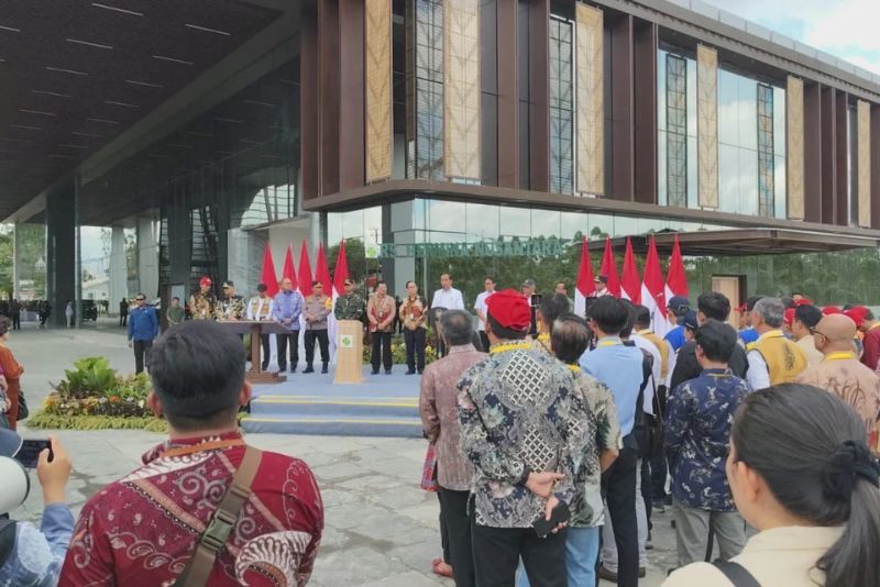 Jokowi Resmikan Rumah Sakit di IKN Dibangun 10 Bulan, Seperti Hotel Bintang 5