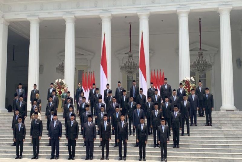 Rombongan Menko dan Menteri Kabinet Merah Putih Tiba di Akmil Magelang