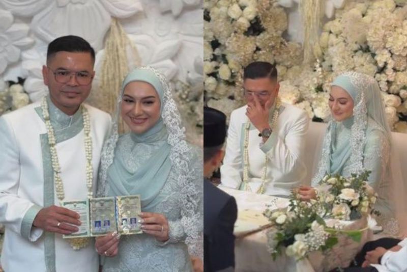 Potret Akad Nikah Irish Bella dan Haldy Sabri, Digelar di Rumah