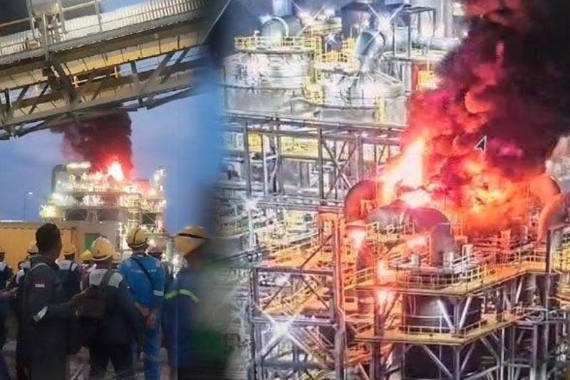 Smelter PT Freeport di Gersik Kebakaran, Tidak Ada Korban Jiwa