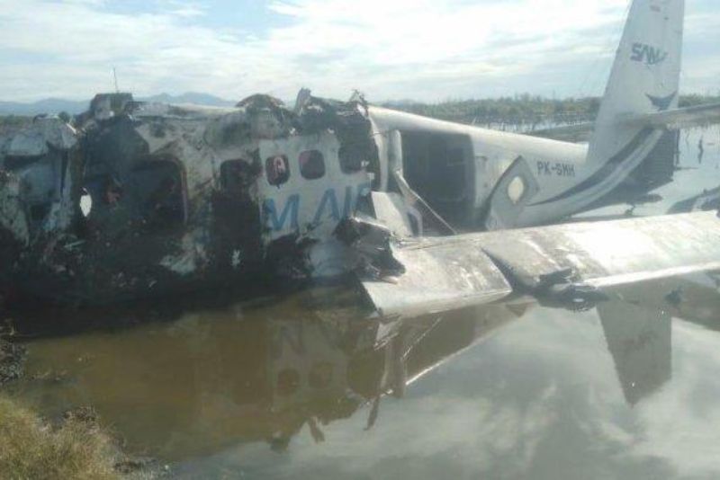 Pesawat SAM Air di Laporkan Jatuh di Gorontalo