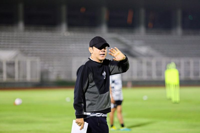 Timnas Indonesia Antusias Jalani Latihan di Bahrain, Shin Tae-yong Main Crossbar Challenge