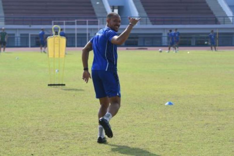 Para pemain Persib Bandung kala berlaga