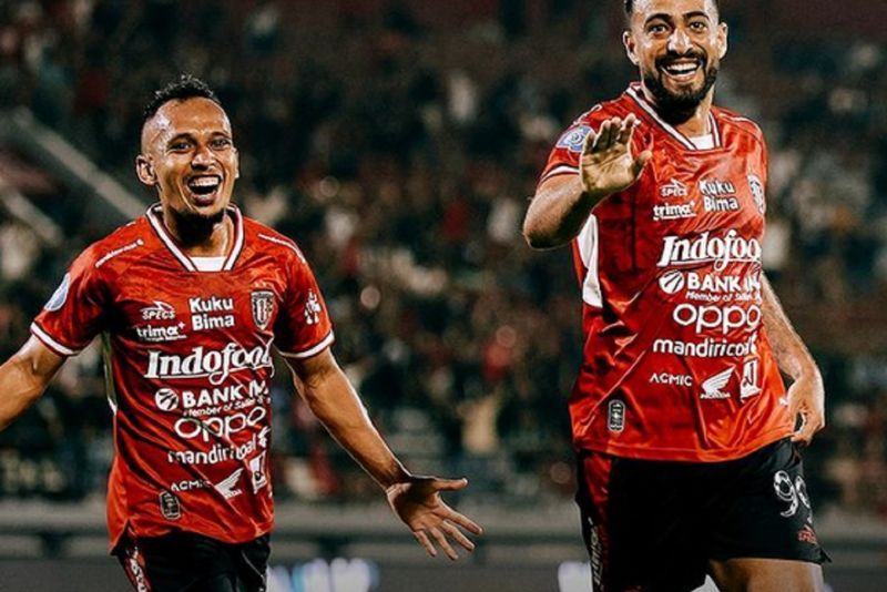 Irfan Jaya kala membela Bali United