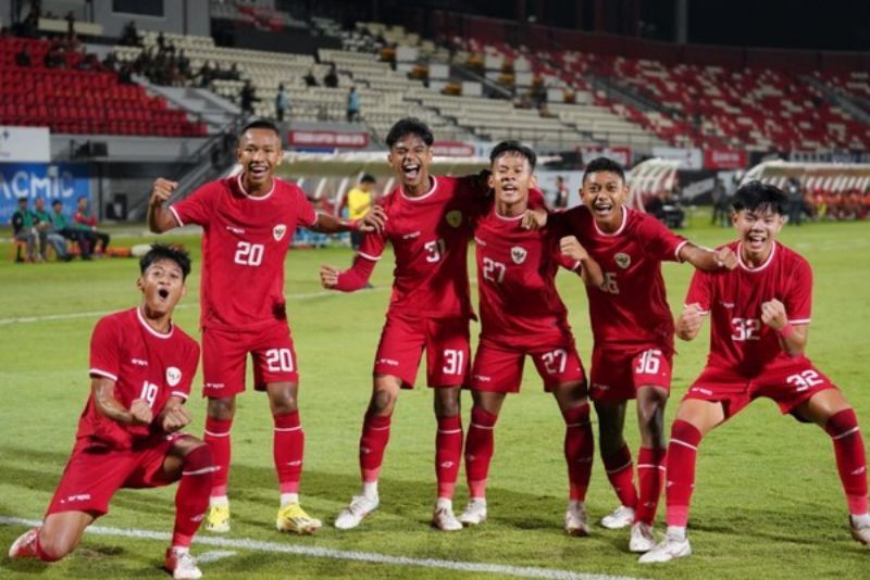 Timnas Indonesia U-17 menang 10-0 atas Kepulauan Mariana Utara U-17